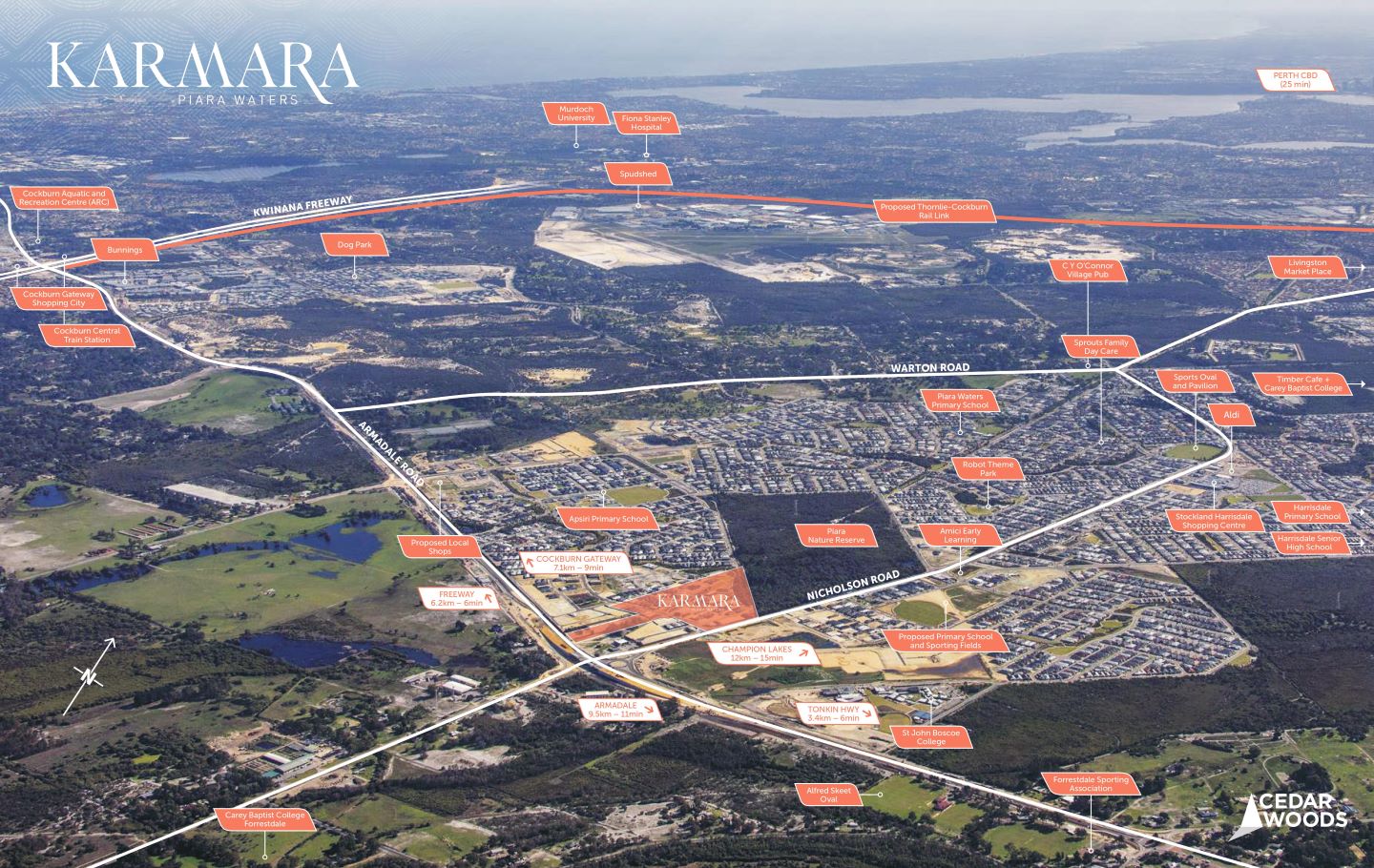 [Land for Sale] Karmara Estate, Piara Waters OpenLot